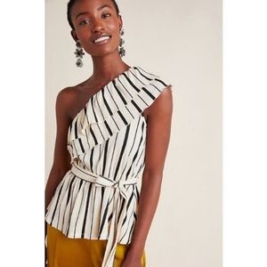 NWT Anthropologie Maeve Rita Off The Shoulder Top
